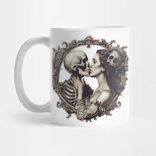 Kiss of Death Vintage Frame Mug